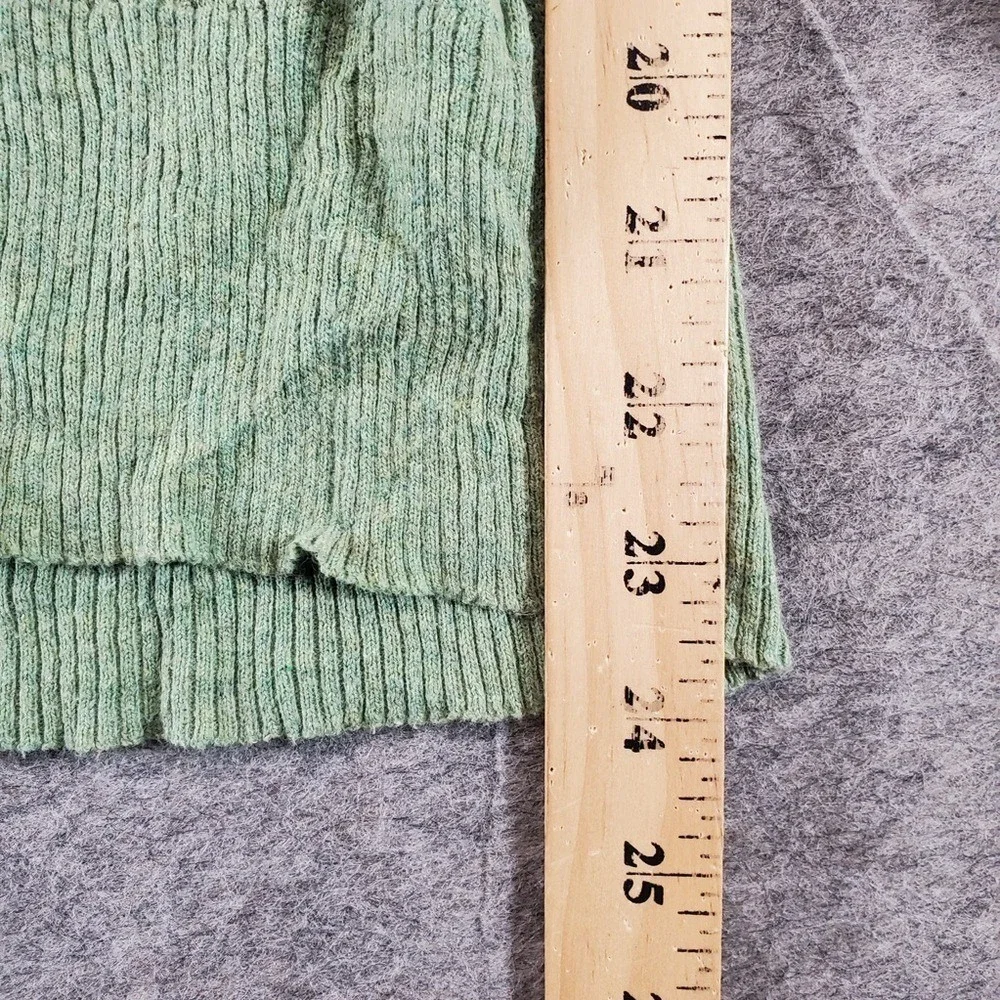 Aeropostale Shirt Womens Large Green Henley Babydoll Top Y2K Vintage V Neck